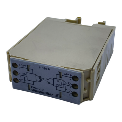 Weidmüller EMA/UU signal converter 11186.6 max.24V signal converter 