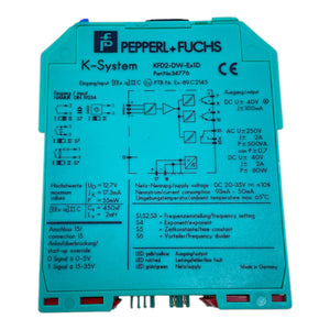 Pepperl+Fuchs KFD2-DW-Ex1.D Drehzahlwächter 34776   Pepperl+Fuchs  KFD2-DW-Ex1.D