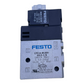 Festo CPE14-M1BH-3GLS-1/8 solenoid valve 196930 24 V DC 1.28 W -0.9 to 10 bar