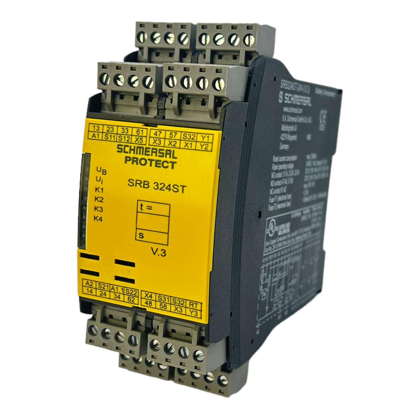 Schmersal SRB324ST-24V safety relay 350mA 24VDC for industrial use