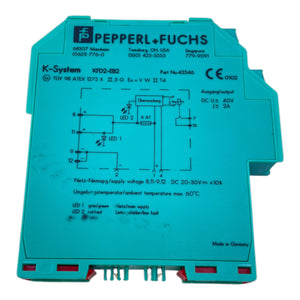 Pepperl+Fuchs KFD2-EB2 Trennschaltverstärker 43546 Pepperl+Fuchs KFD2-EB2 Pepper