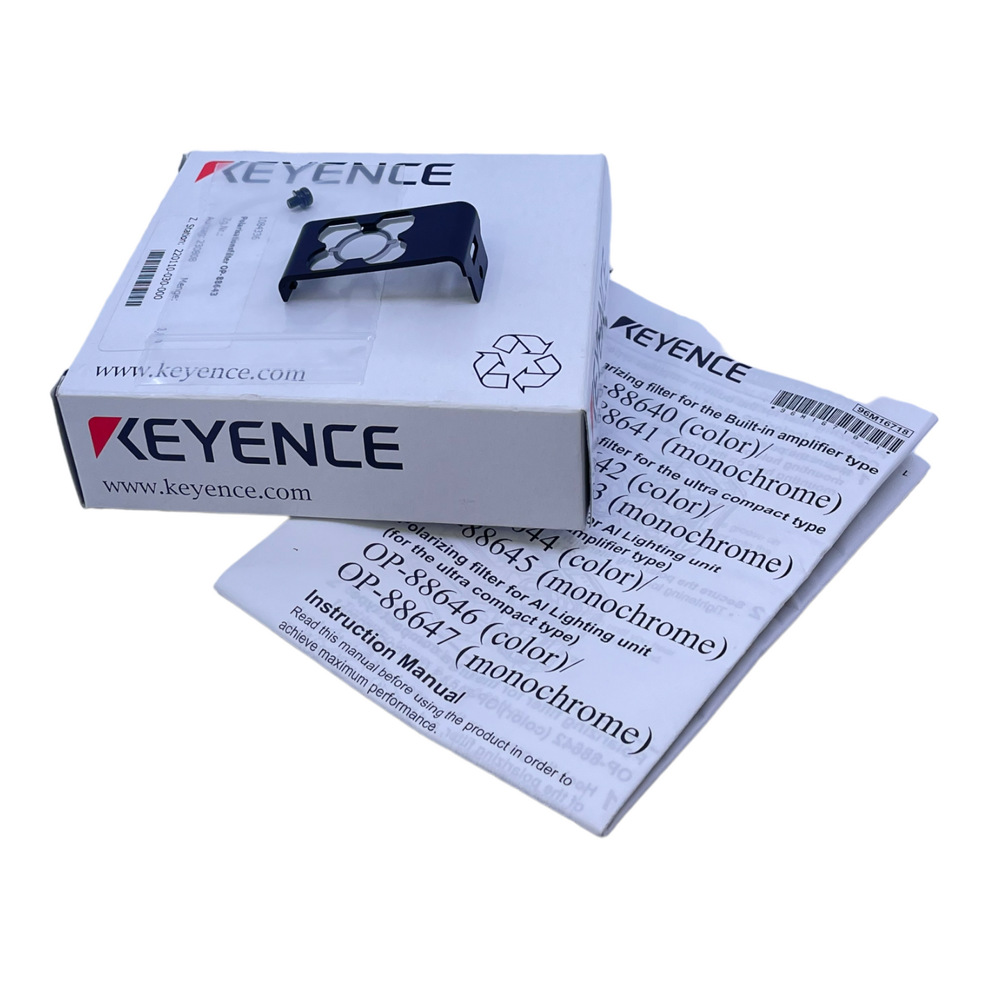 Keyence OP-88643 Polarization Filter (Monochrome)