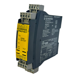 Schmersal SRB301ST-2V safety relay for industrial use 24VDC 80mA