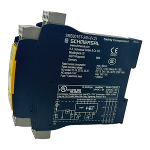 Schmersal SRB301ST-2V safety relay for industrial use 24VDC 80mA