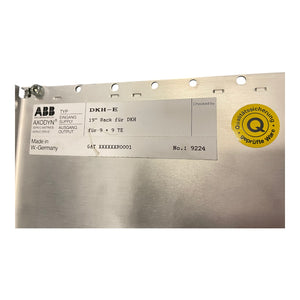 ABB DKH-E 19" Rack für DKH für industriellen Einsatz ABB DKH-E 19" Rack für DKH