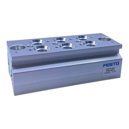 Festo CPE18-3/2-PRS-3/8-3 connection block 550569 -0.9 to 10 bar connection block