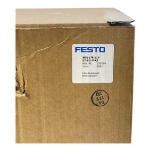 Festo MS6-LFR-1/2-D7-EUV-AS filter control valve 529194 2 to 12 bar