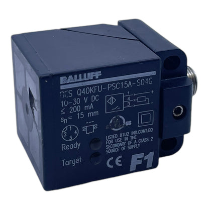 Balluff BESQ40KFU-PSC15A-S04G Näherungssensor für industriellen Einsatz Sensor