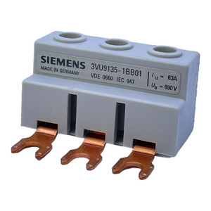 Siemens 3VU9135-1BB01 Busbar Iu: 63A Busbar Siemens 