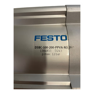 Festo DSBC-100-200-PPVA-N3 Normzylinder 1384811 12 bar für industriellen Einsatz