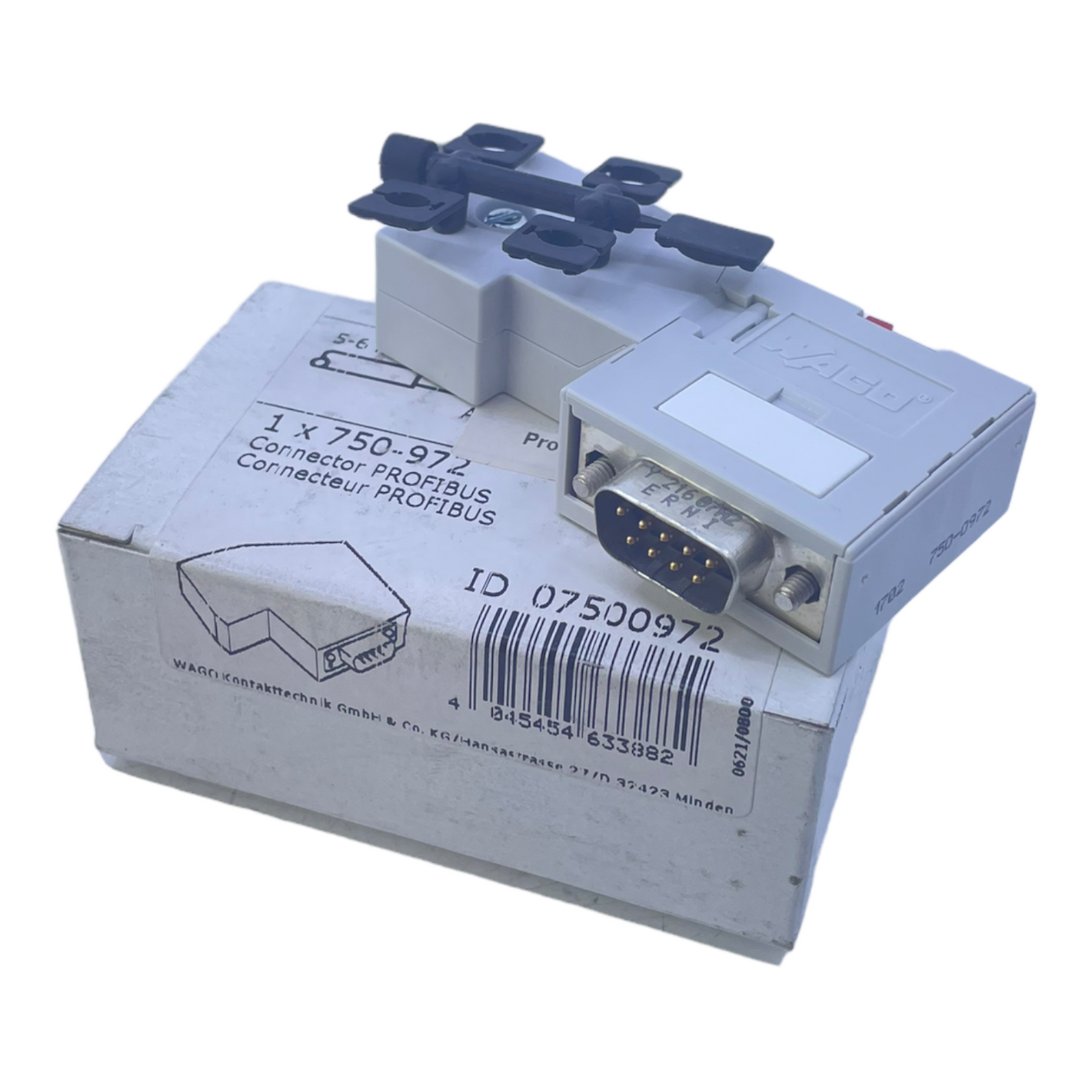 Wago 750-972 PROFIBUS data connector for industrial use 750-972 Wago 
