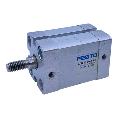 Festo ADN-25-20-APA compact cylinder 536254 0.6 to 10 bar M5 double-acting 