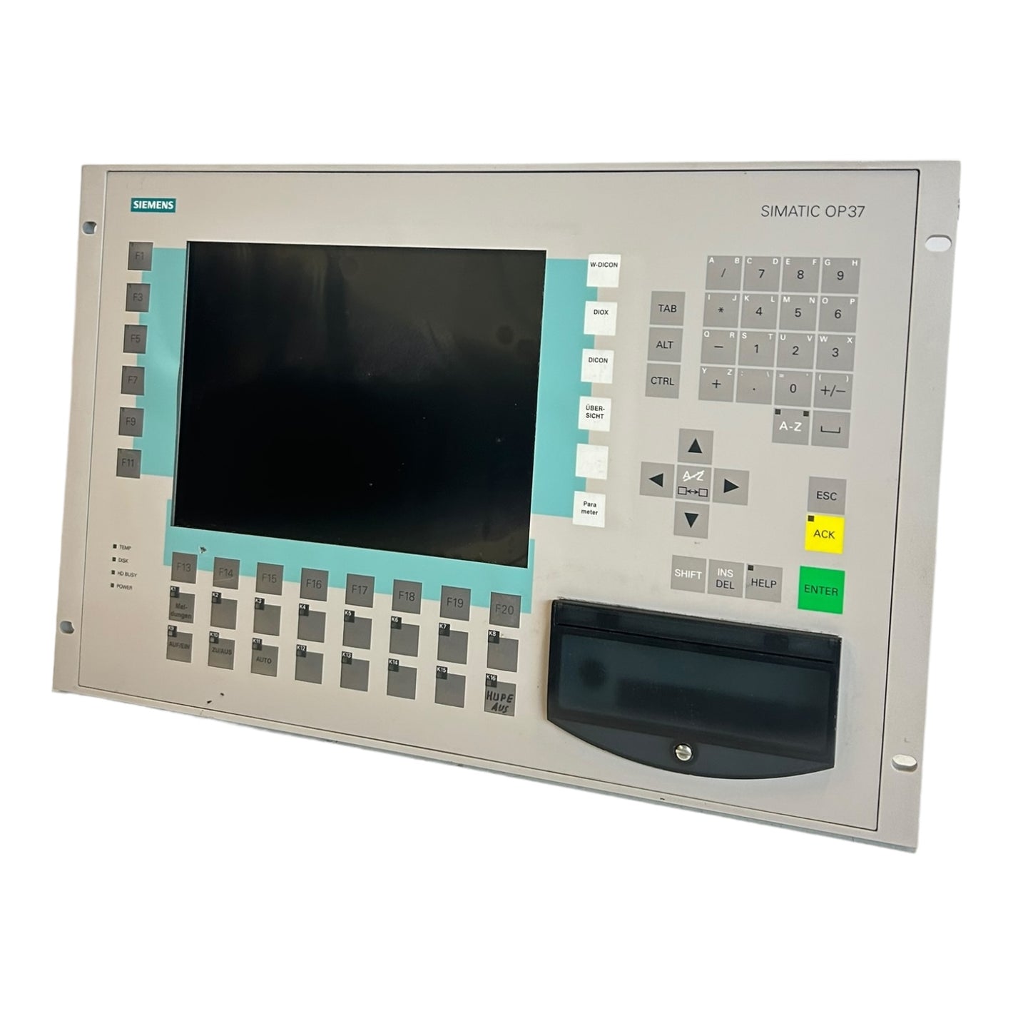 Siemens 6AV3637-1LL00-0FX1 Operator Panel Bedieneinheit für Industrie Einsatz