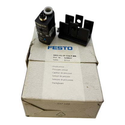 Festo SDE5-V1-FP-T14-P-M8 Drucksensor 529027 Festo SDE5-V1-FP-T14-P-M8 Drucksens