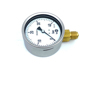 TECSIS 1533.079.001 manometer 100mm 0-40bar G1/2B pressure gauge 