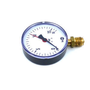 TECSIS P1444B076001 manometer 100mm 0-16bar G1/2B pressure gauge 