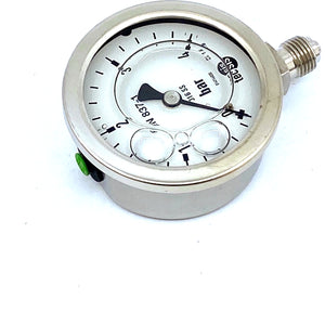 TECSIS P2032B073001 manometer pressure gauge 0-4bar G1/4B 63mm 