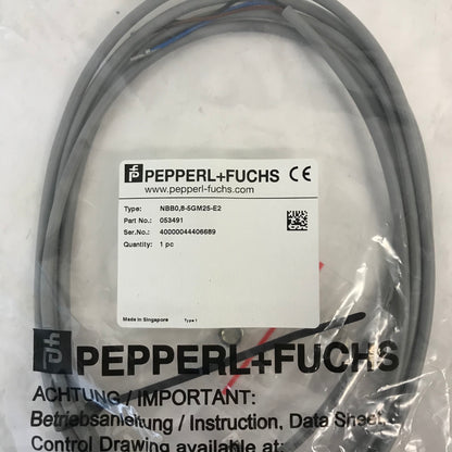 Pepperl+Fuchs NBB0.8-5GM25-E2 Inductive sensor 