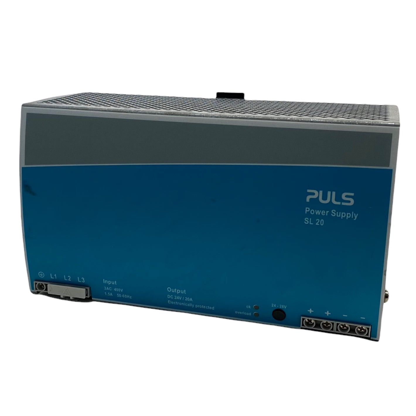 Puls SL20.300 power supply for 3-phase systems 24V 20A 400V 