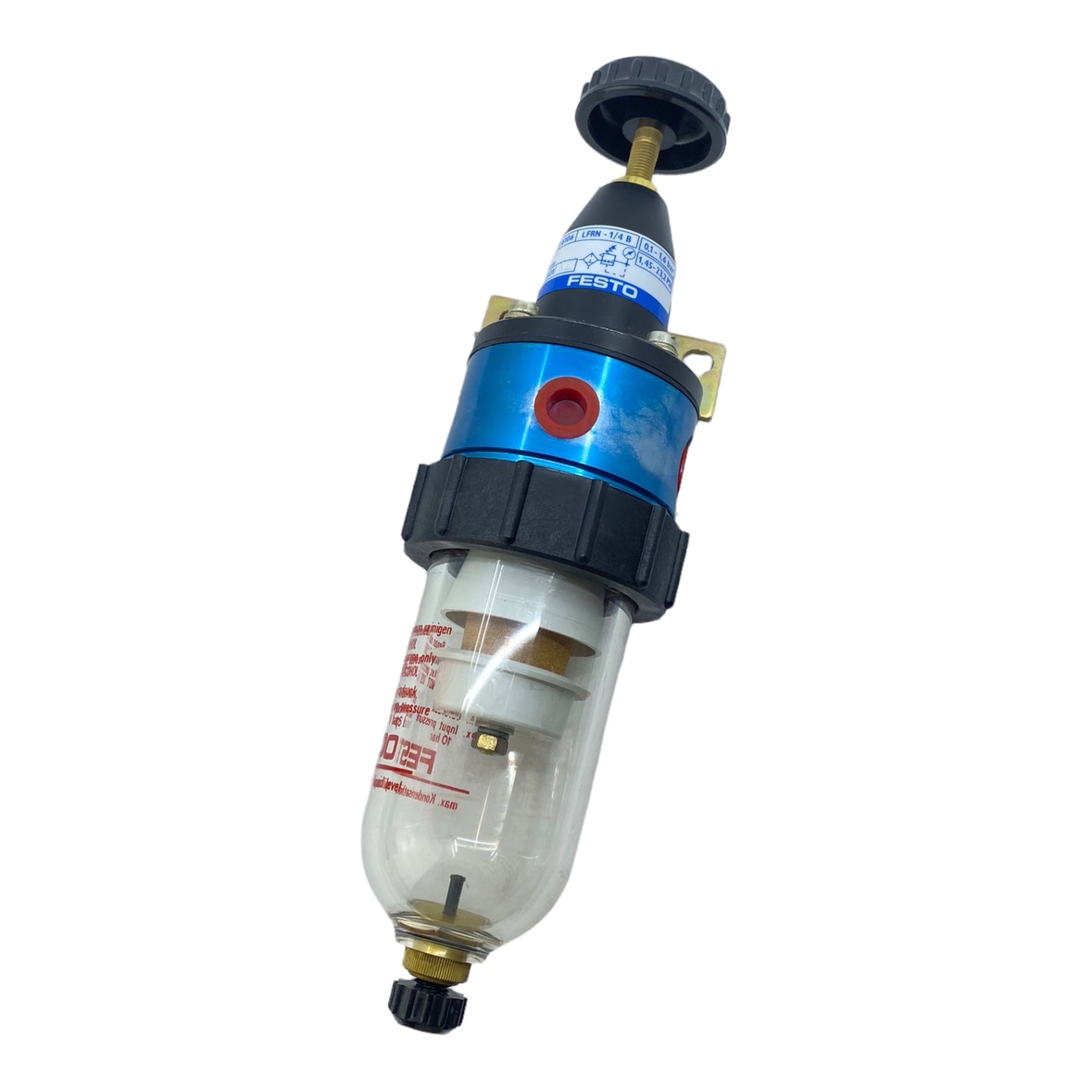 Festo LFRN-1/4-B filter regulator control valve pneumatic regulator 