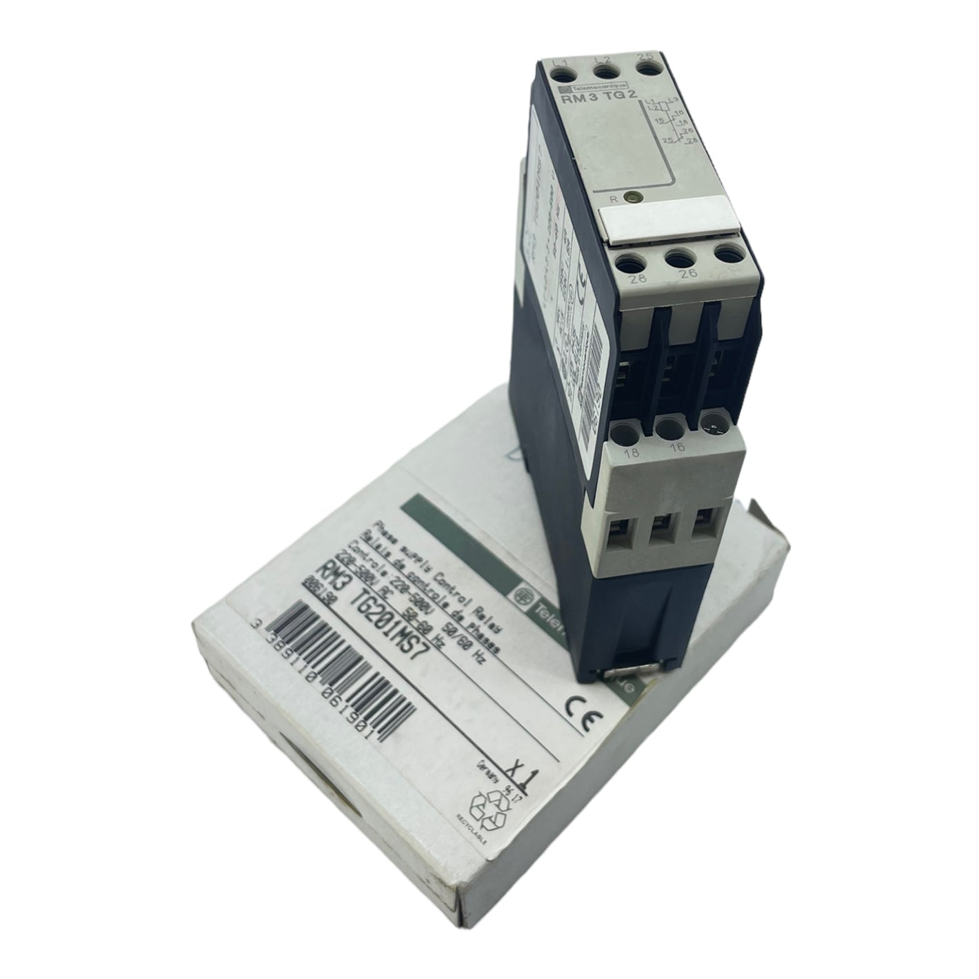 Telemecanique RM3TG201MS7 safety relay 50-60Hz, 220-500V 