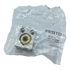 Festo AV-20-4-C short-stroke cylinder Pneumatic cylinder, max: 10bar 