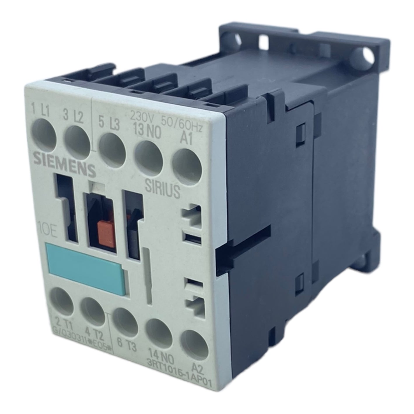 Siemens 3RT1015-1AP01 power contactor 3-pole 230 V ac 7 A 3 kW 400 V ac 