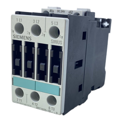 Siemens 3RT1025-1B..0 power contactor 50/60 Hz 690 V 40 A 