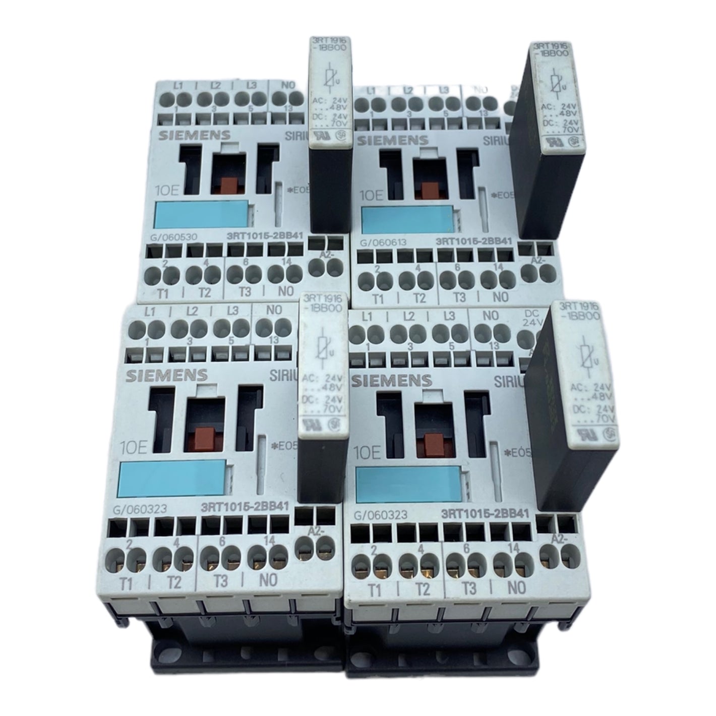 Siemens 3RT1015-2BB41 power contactor 3-pole 24Vdc 7A, 400Vac PU: 4 pieces 