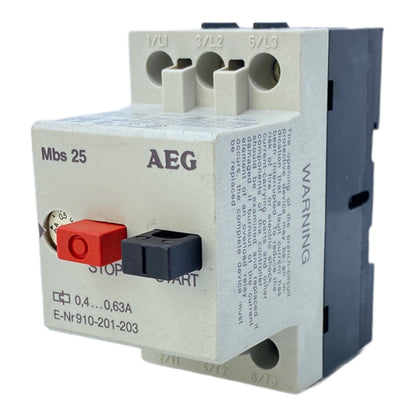 AEG MBS25 910-201-203 motor protection switch 