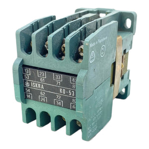 ISKRA K0-53 power contactor 220V/380V 20A 50Hz 