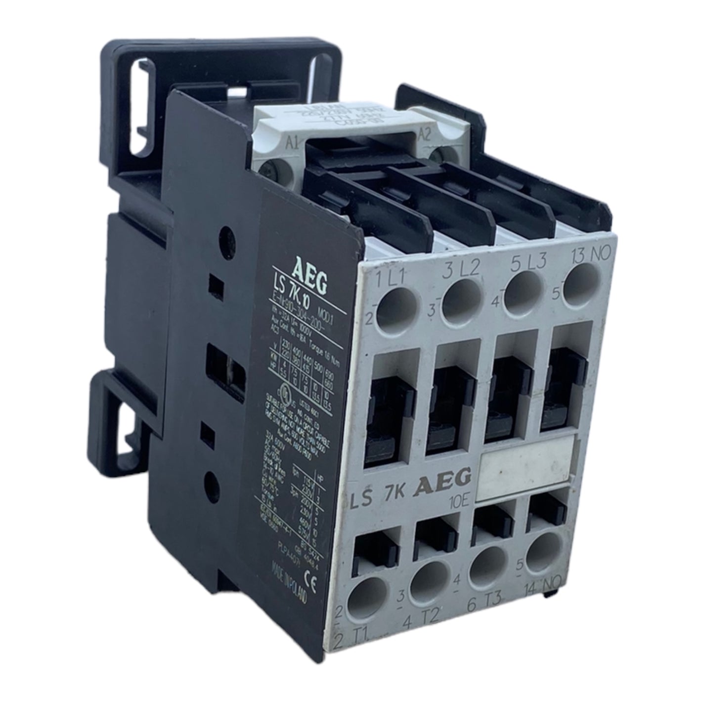 AEG LS7K.10 power contactor 910-304-200 220-230VAC 50Hz / 277V 60Hz 