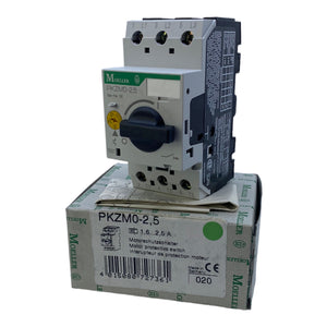 Moeller PKZM0-2.5 motor protection switch with rotary switch 072736 690VAC 2.5A 3-pin 
