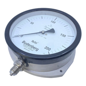 Budenberg 316S.S pressure gauge 