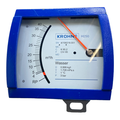 Krohne H250/RR/M9/K1 flow meter PTmax: 32 bar PS: 16 bar 