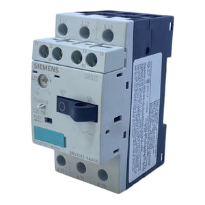 Siemens 3RV1011-1AA10 circuit breaker 3-pole 690V AC 1.1 - 1.6 A 