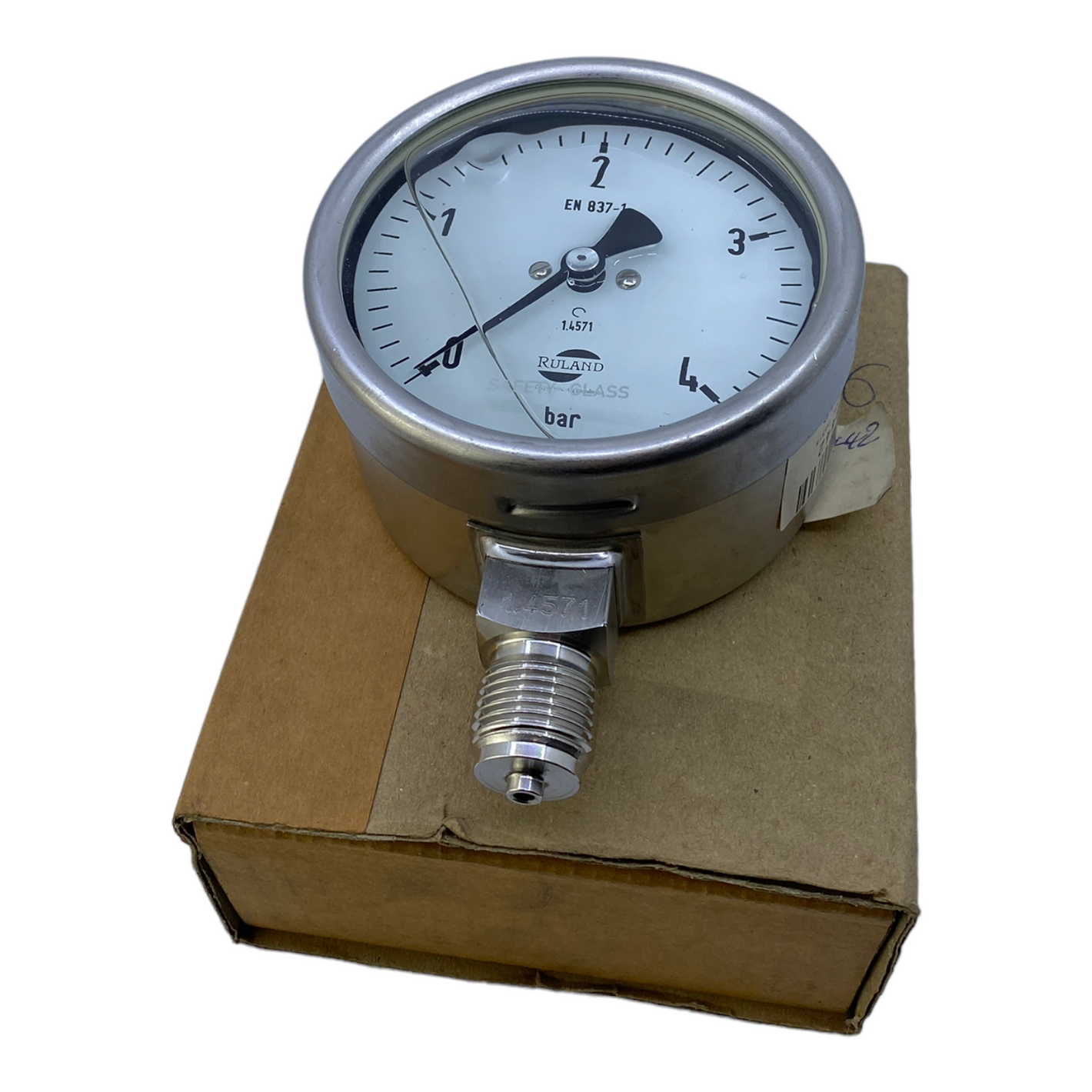 Ruland BA4220 pressure gauge 0-4 bar 