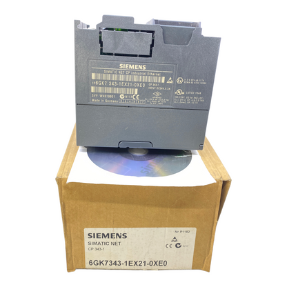 Siemens 6GK7343-1EX21-0XE0 Industrial Ethernet 24V DC 0.2A 