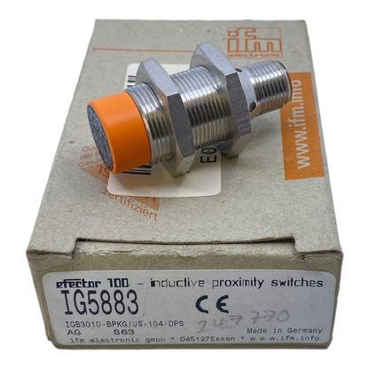 ifm IG5883 inductive sensor 10...36V DC 5mA 