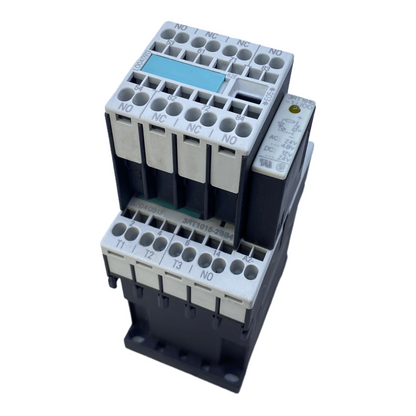 Siemens 3RT1015-2BB41 contactor combination +3RH1911-2GA22 +3RT1916-1JJ00 24V DC 7A 