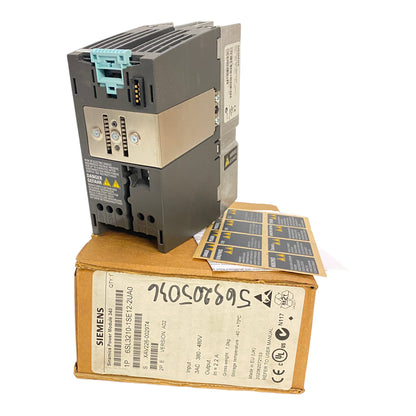 Siemens 6SL3210-1SE12-2UA0 Inverter 380-480V 2.5A 50/60Hz 2.2A Power Module 