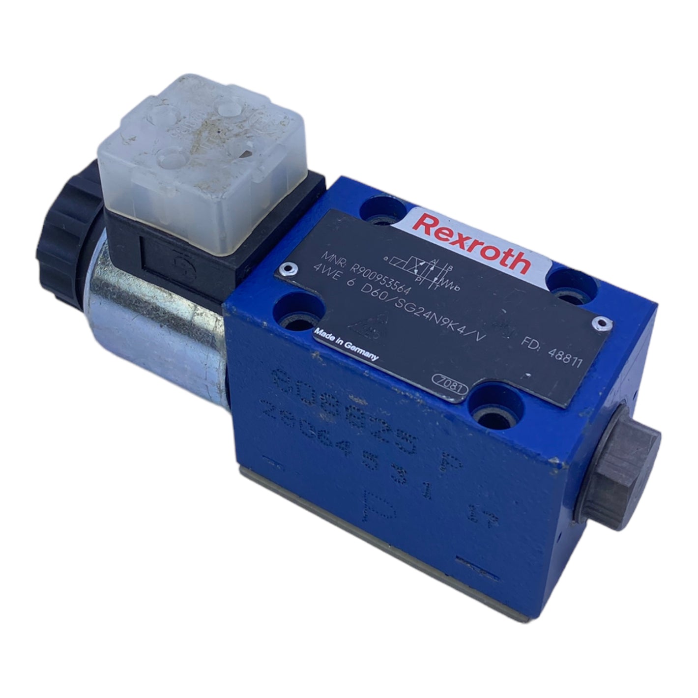 Rexroth R900953564 directional valve 24V DC 1.08A 