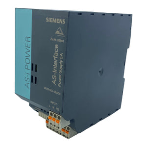 Siemens 3RX9502-0BA00 AS-Interface Power Supply 5A 120V/230V AC IP20 