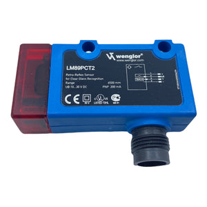 Wenglor LM89PCT2 retro-reflective sensor 10 ... 30 V DC, IP67 