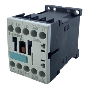 Siemens 3RT1017-1AB01 power contactor, 50/60 Hz 3-pole 