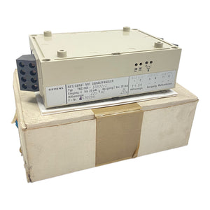 Siemens 7NG1904-1AA32-1 power supply with signal converter 220V AC 4 to 20 mA 