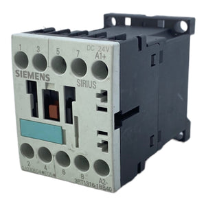 Siemens 3RT1016-1BB40 power contactor 4-pole 24Vdc 15.5A, 690Vac PU: 2 pieces T1-108 