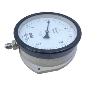 Budenberg 316S.S. Pressure gauge -1...3 bar 