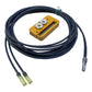Omron E32-DC200 Photoelectric Fiber Optic Sensor 182959 M6 20mA 