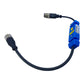 Di-Soric FM70-1-BS Inductive hose sensor connector, M8, 3-pin 10-35V 